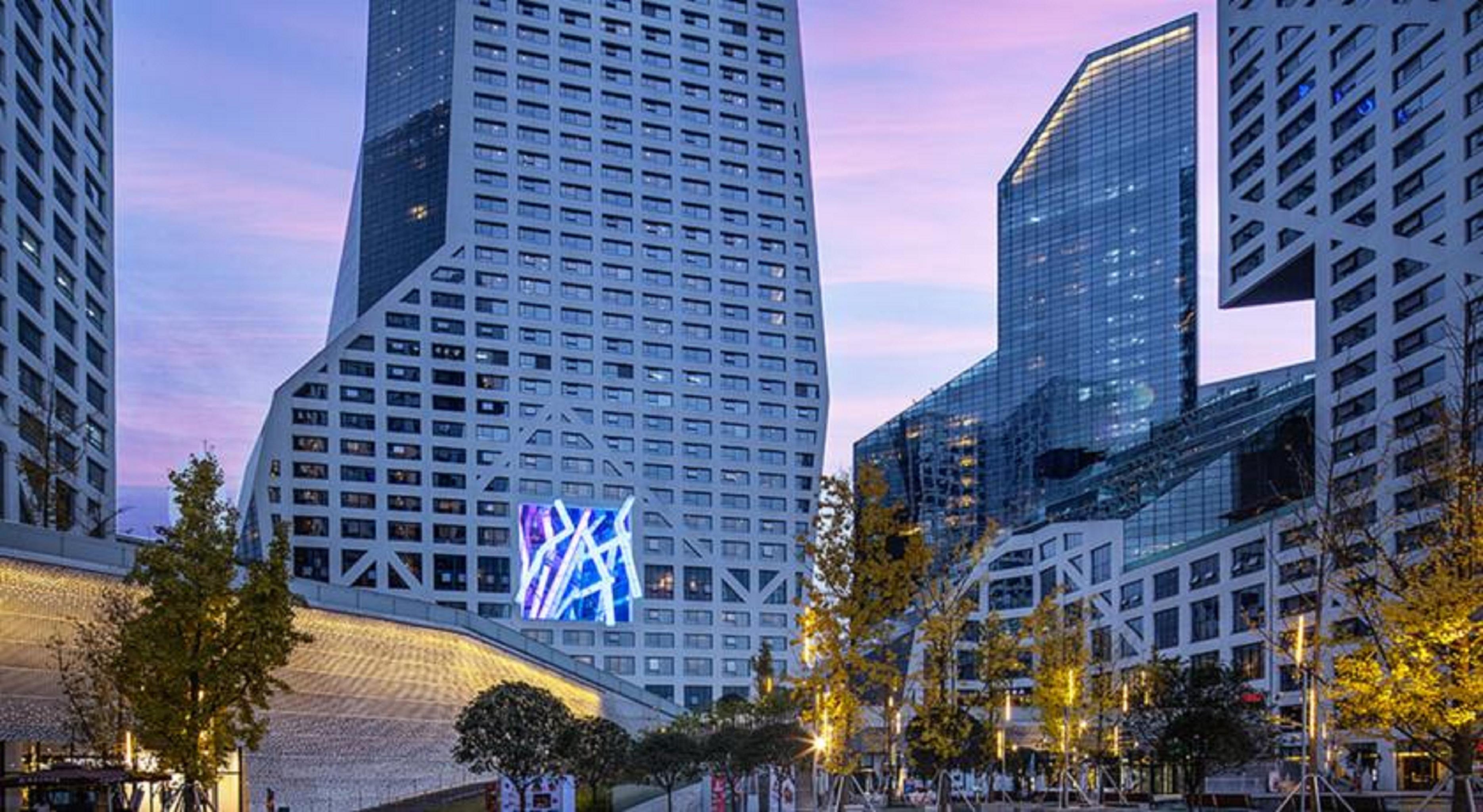 Ascott Raffles City Chengdu Exterior foto