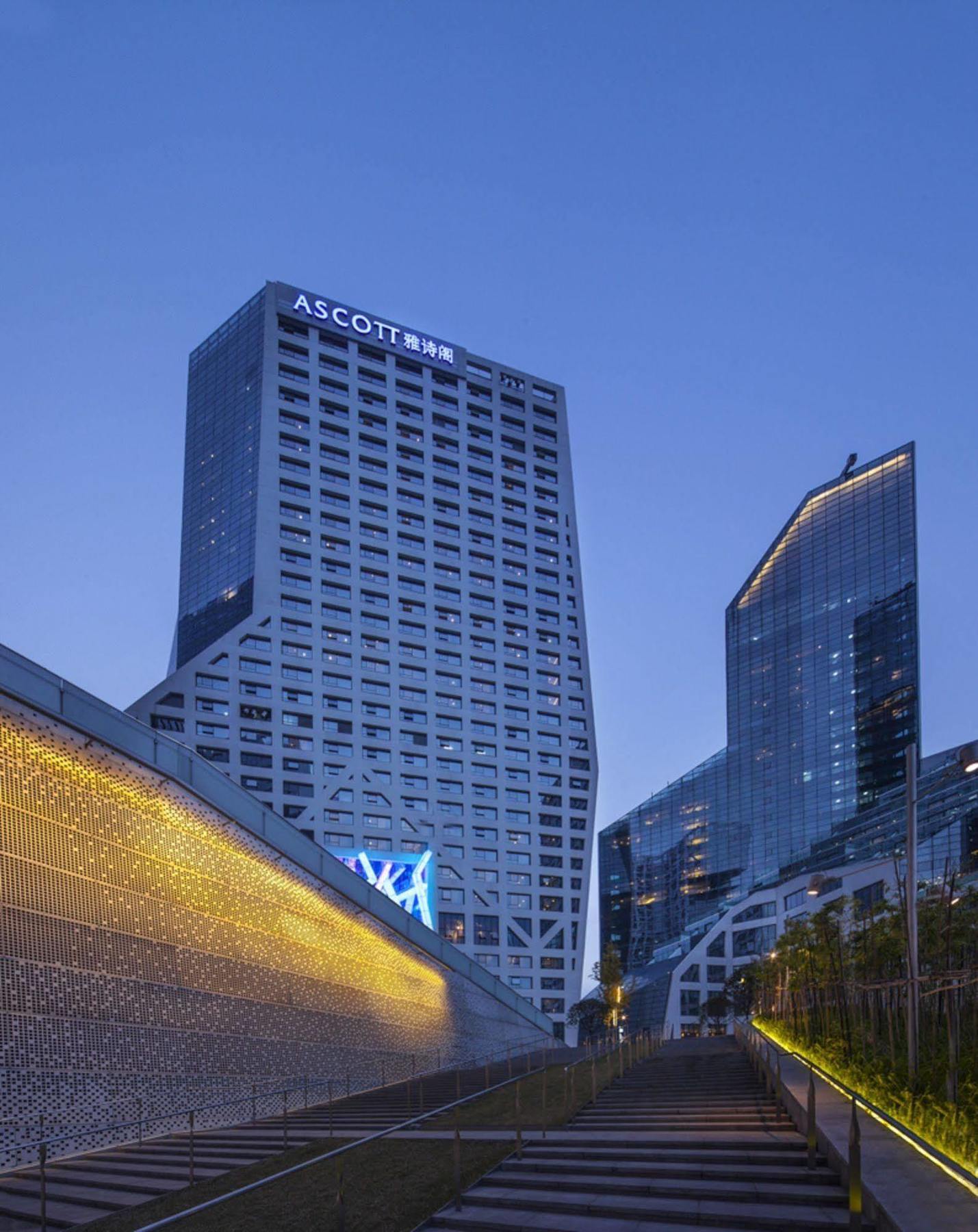 Ascott Raffles City Chengdu Exterior foto